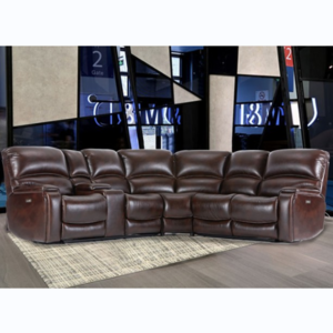 2023 cheap living room furniture sofas sectionals L shape leather sofa set with customize material function table