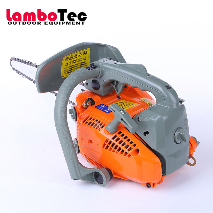 Lambotec Gasoline 25cc  single hand portable chain saw Small Wood Cutting CS2500 light weight Petrol Chainsaw