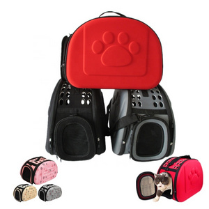 Portable Pet Travel Organizer Bag Tote Foldable Outdoor Shoulder Bag Dog Carrier for Kitty Puppy Bunny Transport Carry