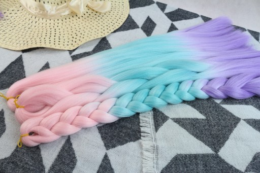 Hot Wholesale 24 Inch Water Setting Jumbo Yaki Hair Pre stretched Braiding Twisted Ombre Crochet Braid Synthetic Hair