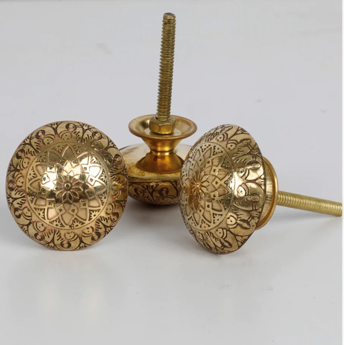 hardware knobs Custom Door Pulls Handle Knob Kitchen Hardware Brushed Brass Gold Decorative Cabinet Knobs drawer