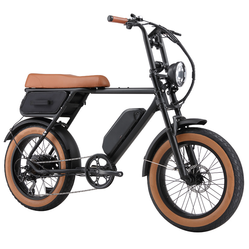 2024 EU Warehouse Electric Bike 250w 750w 20inch Fat Tire E-bike Urban Electric Bicycle 25km/h Adult Fatbike