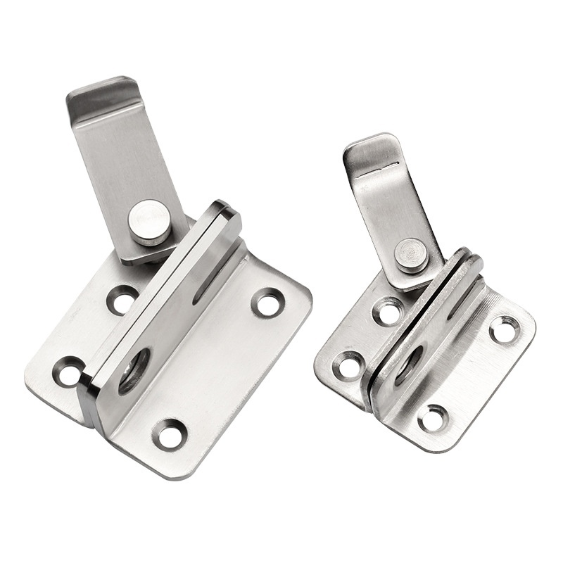 Stainless Steel Sliding For Gate Cabinet Buckle Latch Door Bolt Safety Lock