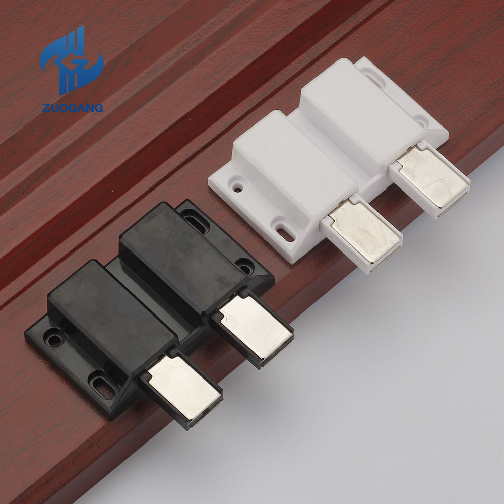 Zuogang Push To Open Magnetic Catches For Kitchen Cabinet Doors Heavy Duty Magnetic Touch Latch