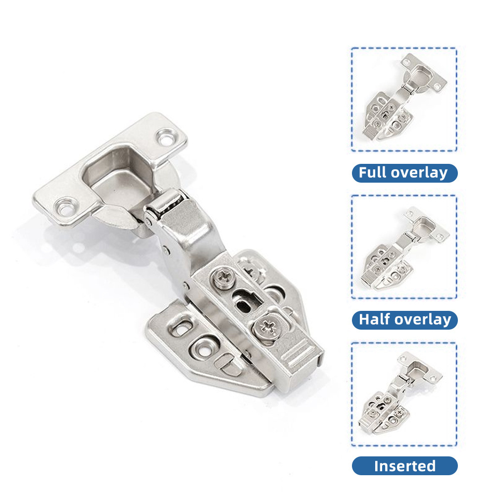 Zuogang Kitchen Cabinet 3D Hydraulic Hinge Stainless Steels Cabinet Hafele Hinge With Door Hardware