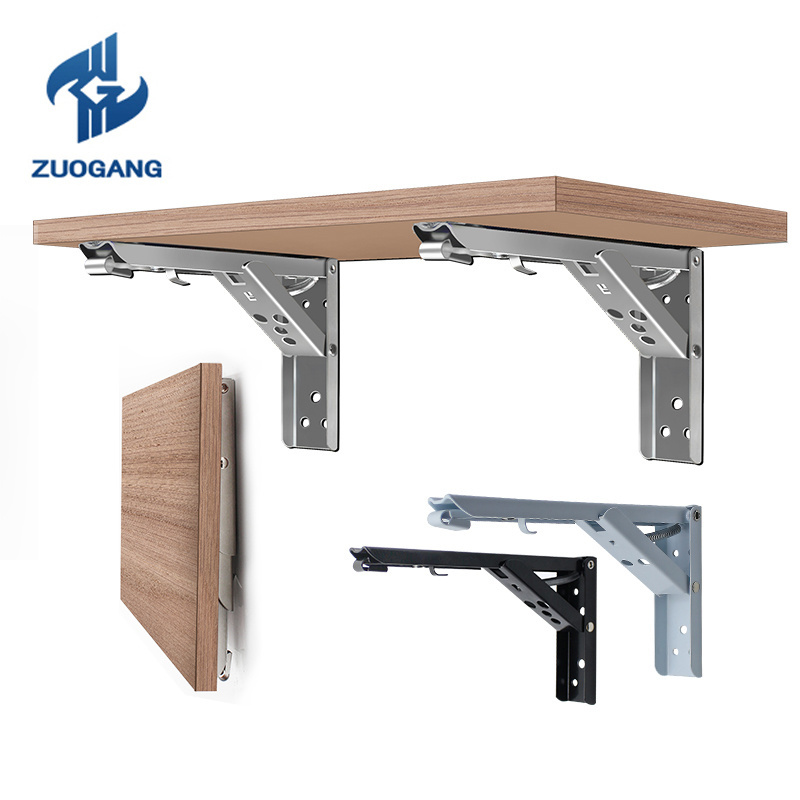 Zuogang l shaped bracket steel london furniture shelf cabinet plastic angle triangle brackets