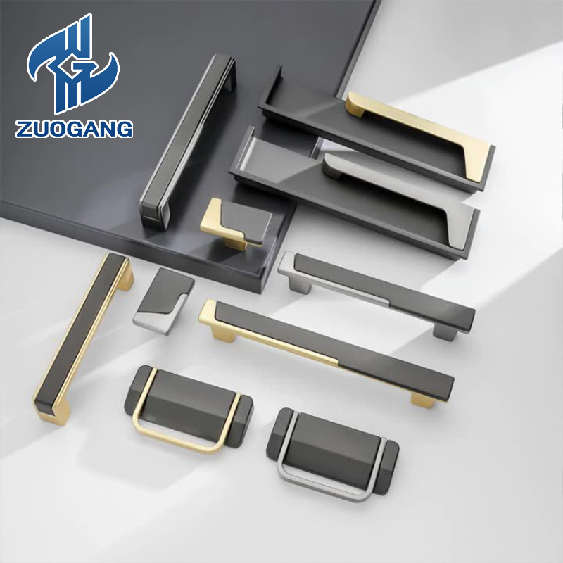 Zuogang furniture rustic solid brass ball stainless drawer cabinet pull handles and knobs aluminium door handles