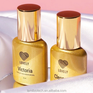 Private Label 1 Second lovely victoria Eyelash Glue Professional Use for salon  Eyelash Extension 5ml lovely victoria glue