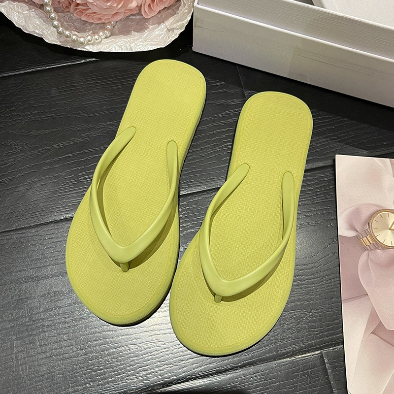 Cheap Custom Printed Logo Summer Ladies Beach Bathroom Shower Slippers Flip-Flops Women Wedding Slides Flip Flops