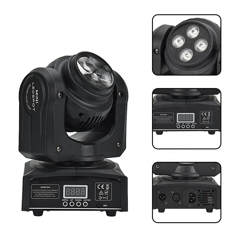 Professional 60W 100W LED Double Face Mini Moving Beam Lighting Double Sided Spot Moving Head Stage Light For DJ Club Light