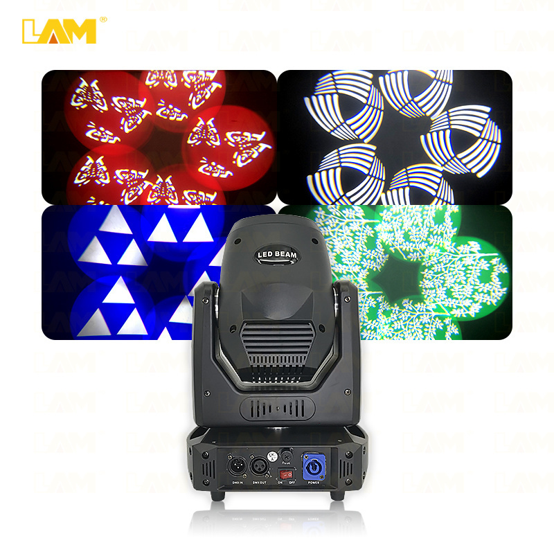 Dj Lights 100W Led Spot Moving Head Light DMX Zoom Gobo Beam Pattern Light for Disco Night Club Party