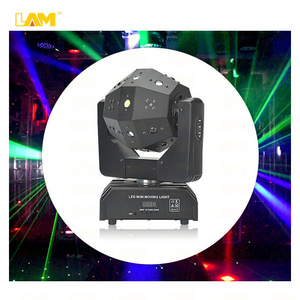 Professional Dj Disco Ball Led Beam 3in1 Moving Head Light High Brightness Disco Ball Laser Light