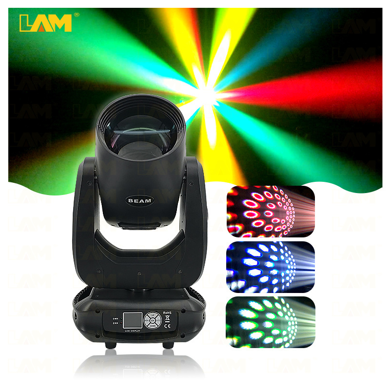 Popular Super Beam 271W Lamp Beam Wash Sharpy Professional Moving Head 290W Double Prisms Rainbow Beam Moving Head Bar Lights