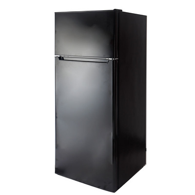 BC210 Factory Direct Table Top Fridge Double Door Freezer Lock Home Refrigerator