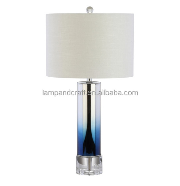 Edward Glass and Crystal LED Table Lamp for home decor bedroom hotel lobby hotel Guestroom