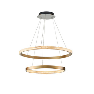 LED Gold circle bedroom lamp ceiling lamp light