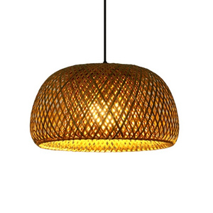 New Light Collection Wicker Ceiling Bamboo Lamp Shade Hanging Lampshade ForHome Decoration