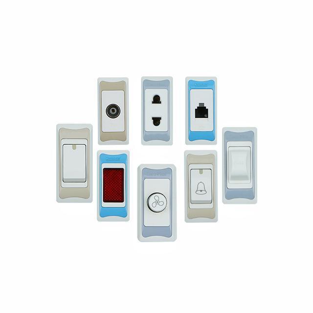 Best red indicator light small switch and socket for indoor use