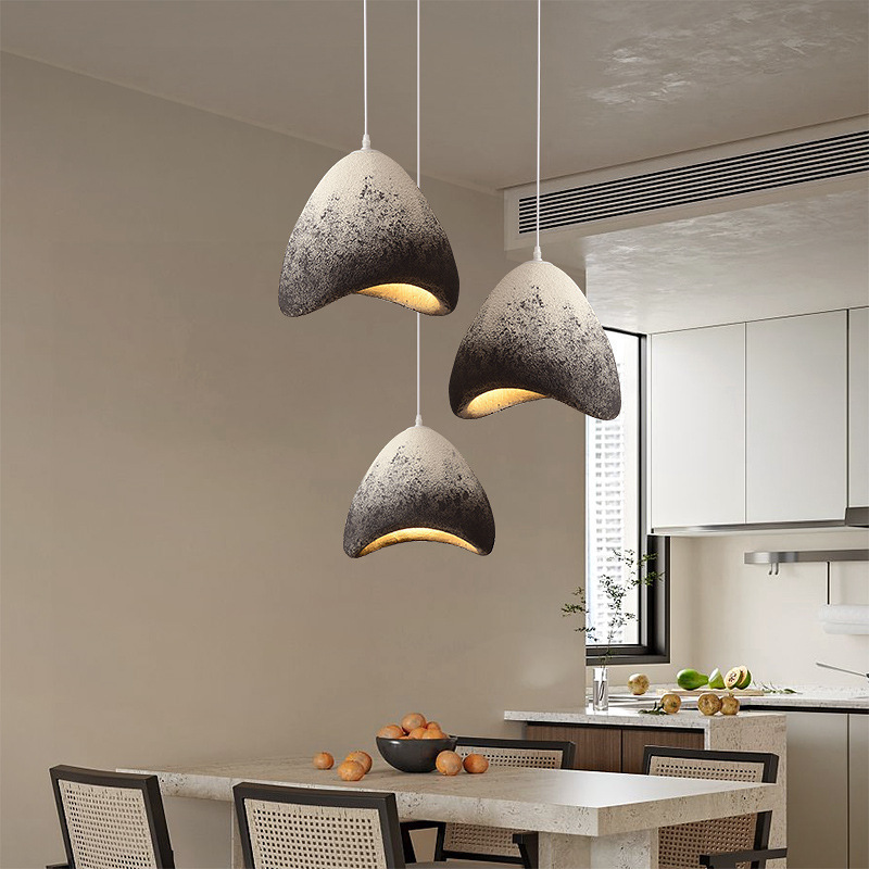 Farmhouse Modern Wabi Sabi Lamp Wabi Sabi Light Wabi Sabi Pendant Light Ceiling Designer Kitchen Chandelier Island Pendant Light