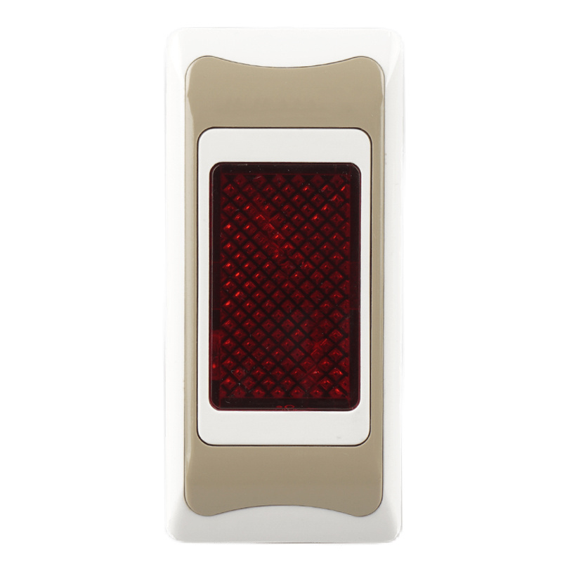 Best red indicator light small switch and socket for indoor use