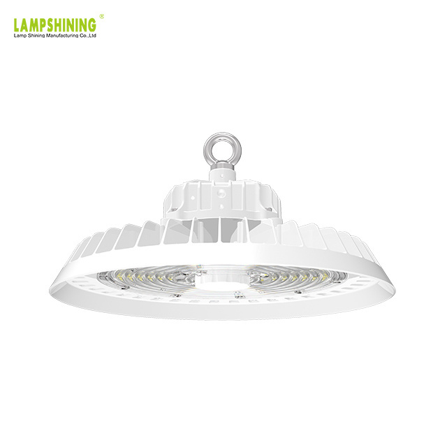 Industrial Commercial Motion Sensor 150W UFO LED High Bay Light 30000lm for Factory warehouse Exhibition Shop Ceiling Lighting