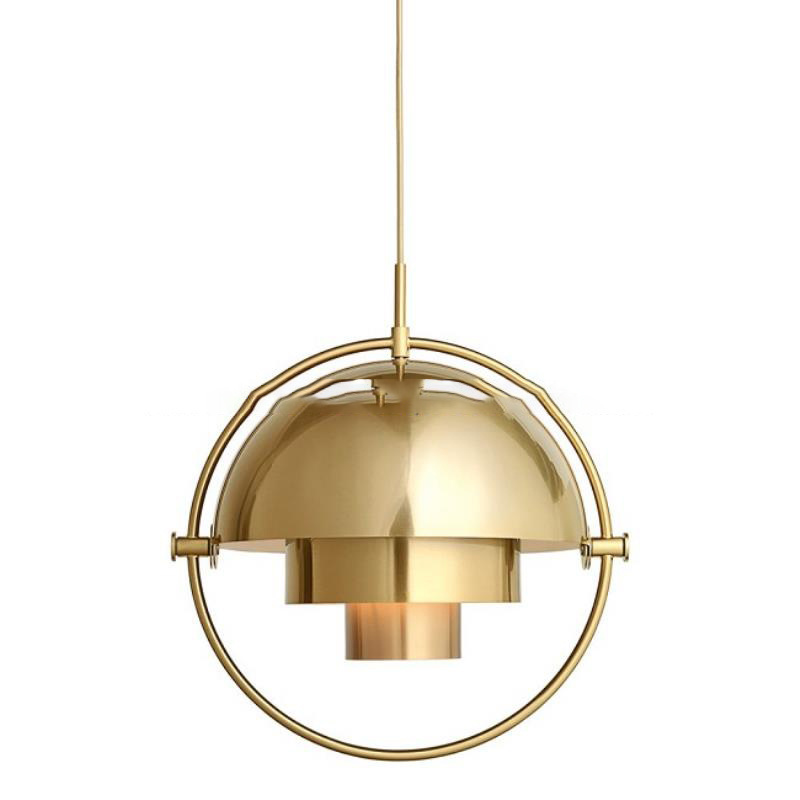 Modern decorative designer geometric living room led ceiling lamp pendant lighting for home