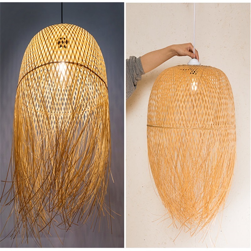 Bathroom ceiling light fixtures dining bamboo chandelier floor bamboo lamp