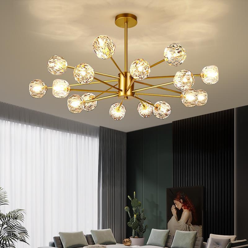 Classic chandelier lamp led lights for gaming setup Hot Sale Led  Lamp Decorative Copper Finish Wall Light For Corridor