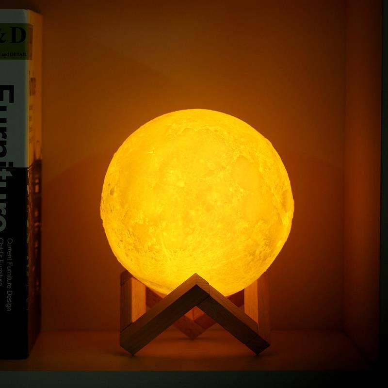 Drop Ship Galaxy Space Lamp Lava Lamp Moonlight Moon Night Light Moon Galaxy Ball Moon Lamp For Gifts