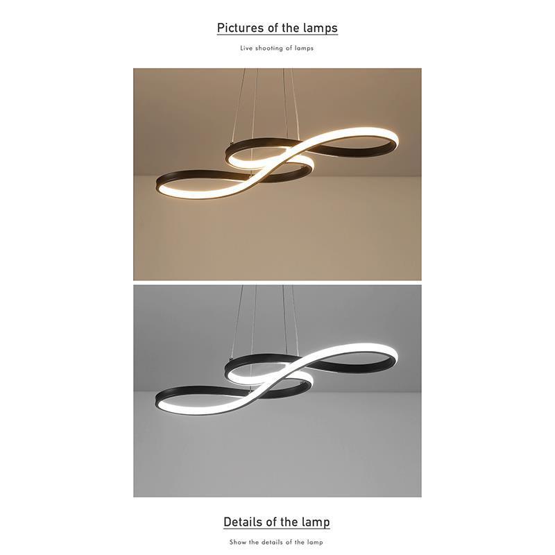 Modern pendant lamp Nordic Led Decorative Pendant Light Chandelier For Kitchen Indoor Ceiling Hanging Fixture