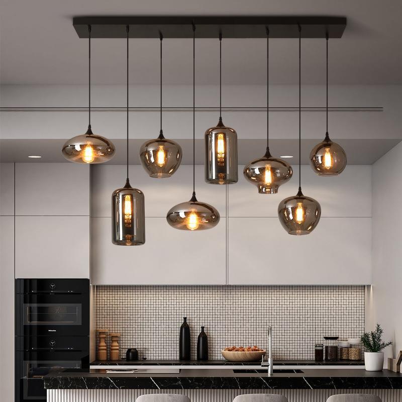 Home Cafe Living Room lamparas colgantes de techo Dining Light indoor Dining Table Nordic Modern Chandelier pendant light lamp