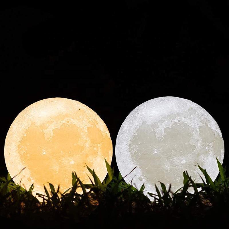 Moon Lamp Moon LED Light for Bedroom Kid's Room Foyer Living Room Coffee Bar Aisle Hallway Gallery Loft Indoor Home Lights