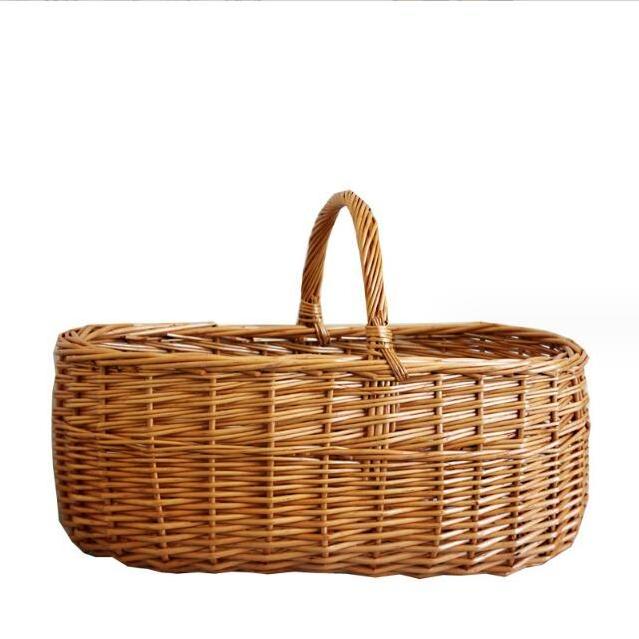 Rattan Picnic Basket Natural Wicker Woven Rattan Picnic Baskets Cheap Price