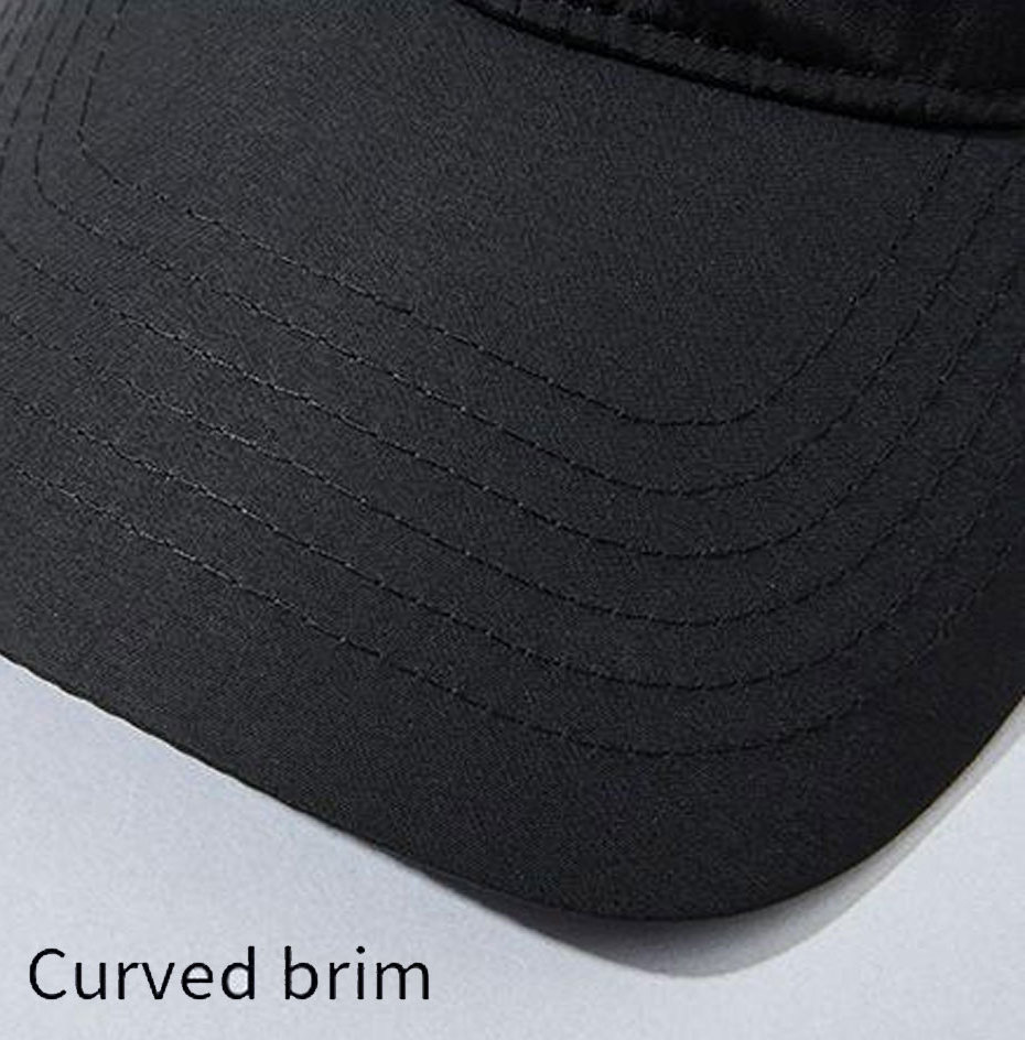 High Quality Quick Drying Hat Running Sweat Absorbing Sports Sunshade Duck Tongue Men's and Women's Thin Sun Baseball Hat