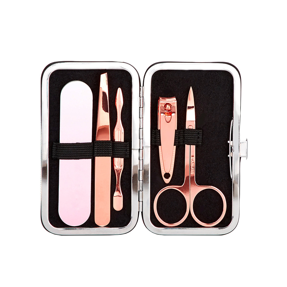 Professional Manicure Tools Kits Stainless Steel Personal Beauty Care Pedicure Tools With PU Leather Case