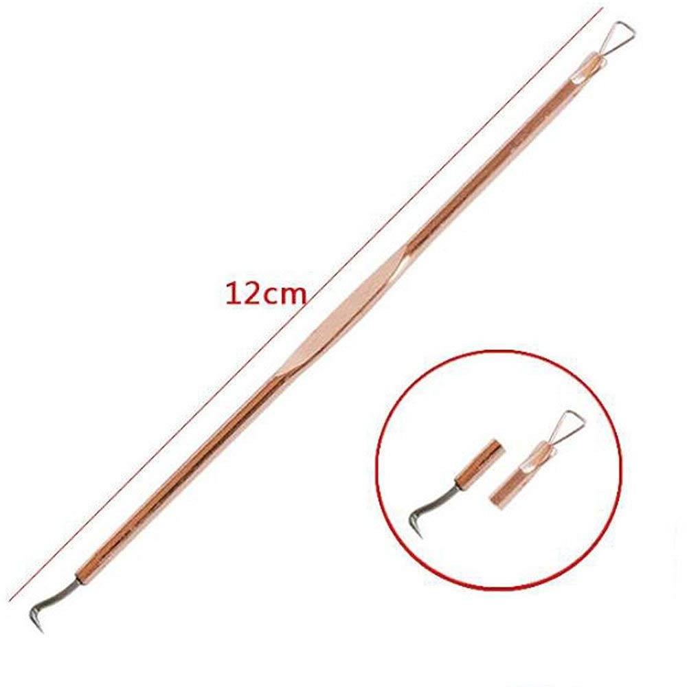 Blackhead Remover Set 4pcs Acne Removal Tools Curved Rose Gold Pore  Face Cleaning stainless steel  Tools