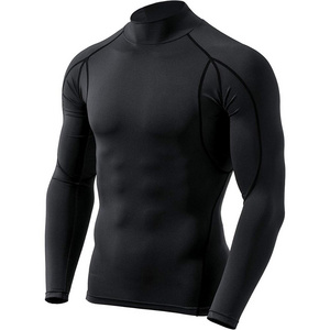 High Quality Custom Fitness T Shirt Men Factory Oem Odm Wholesale Compression Clothing Workout Sports Gym Tops Clothing