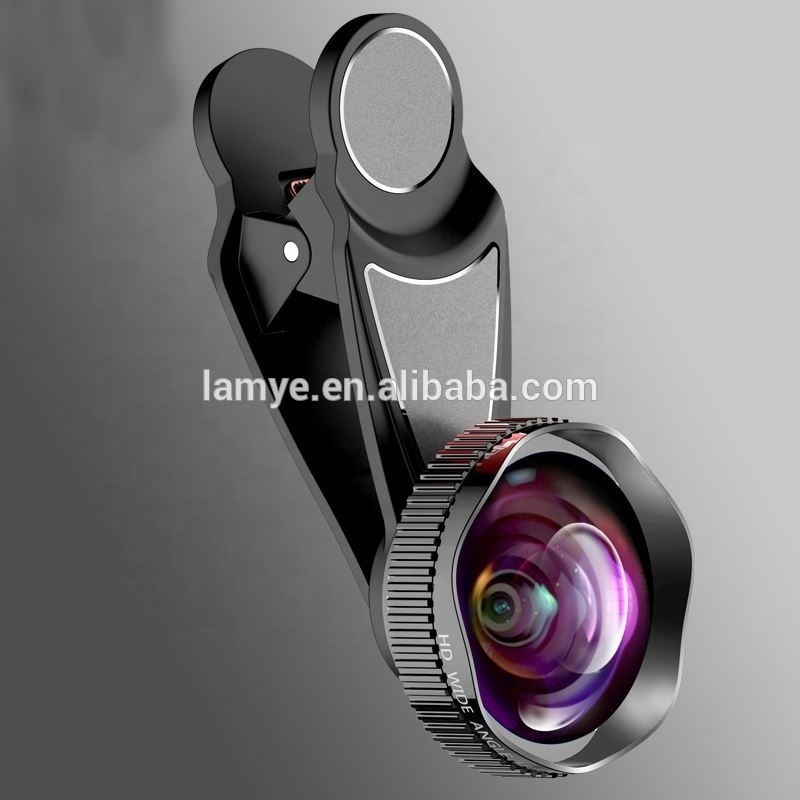 Top Seller Extra Clips Mobile Phone Camera Lens Macro 0.67x Wide Angle 180 Degree Fish Eye Lens