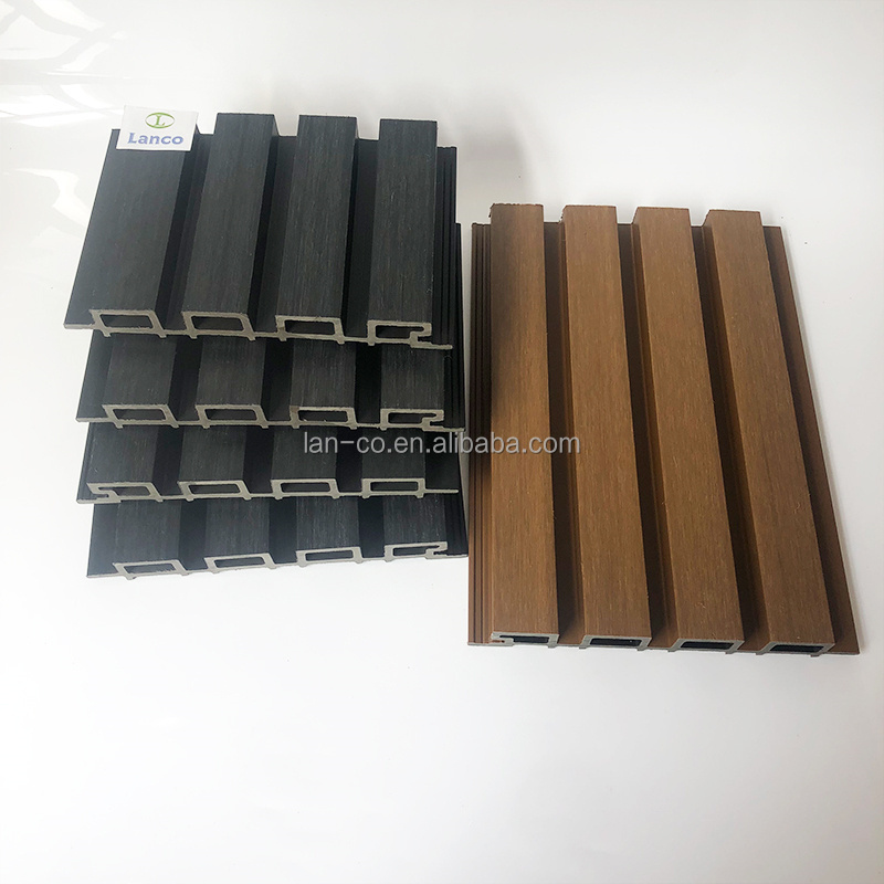 Cheapest WPC Exterior Outdoor Decorative Wall Cladding Panel Design Coextrusion Panel Wooden Siding Board Building Material