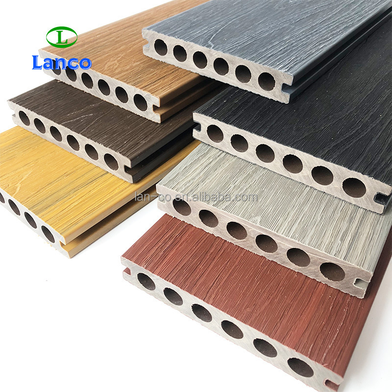 Beauty Eco-Friend New Tech Co-Extrusion Outside Floor Wooden Wpc Outdoor Wood Decking Composite