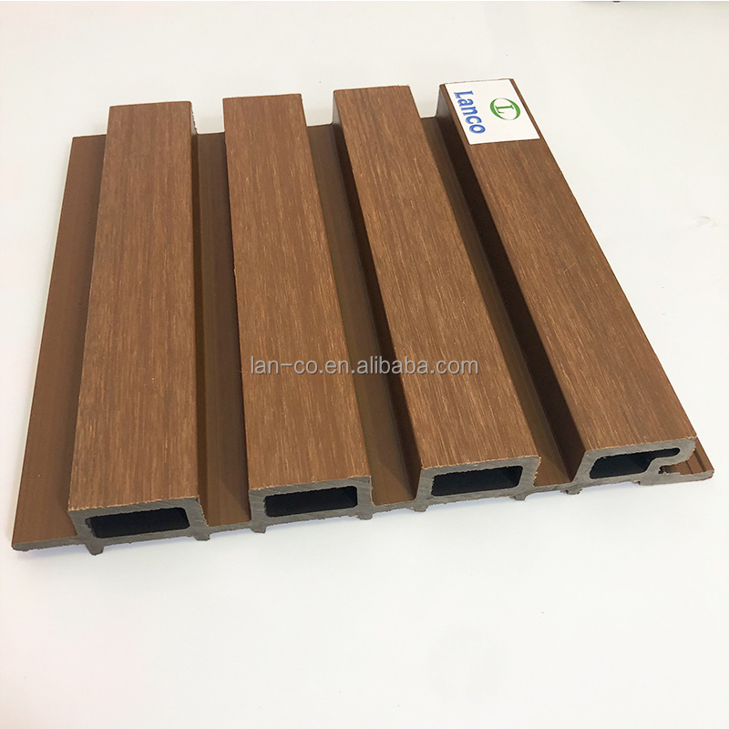 Cheapest WPC Exterior Outdoor Decorative Wall Cladding Panel Design Coextrusion Panel Wooden Siding Board Building Material