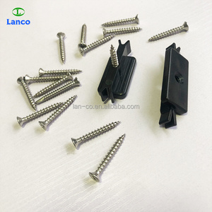 Plastic Clips with Screws of WPC Decking Installation Accessories is high quality floor accessories for fix and hidden fastener