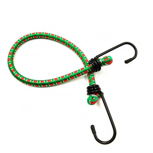 Available In Multiple Colors Round Elastic Rubber Flexible Luggage Rope With Hook