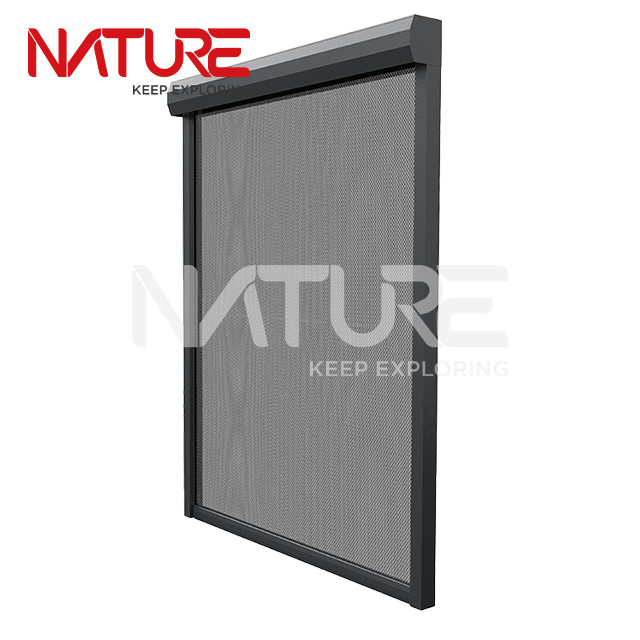 Motorized waterproof  fiberglass  fabric outdoor zip screen roller blinds/zip blind