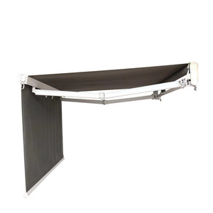 Outdoor Waterproof Awning Pergola Automatic Retractable Awnings With Side Blinds