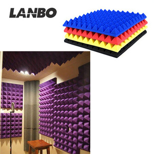 China Wholesale Sound Absorbing Acoustic Foam Panels with wedge/egg/pyramid shape