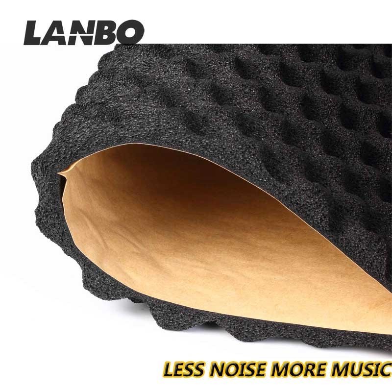 Lanbo sound insulation noise reduction egg crate foam soundproof material for generators