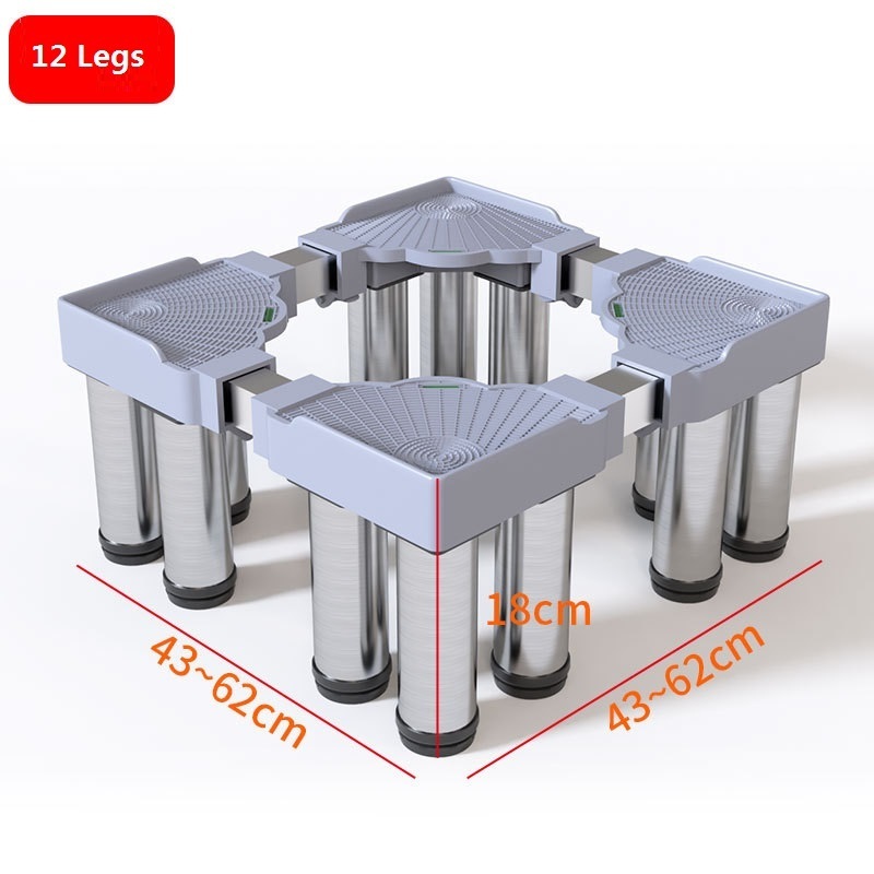 Adjustable washing machine refrigerator base stand good quality refrigerator washing machine stand