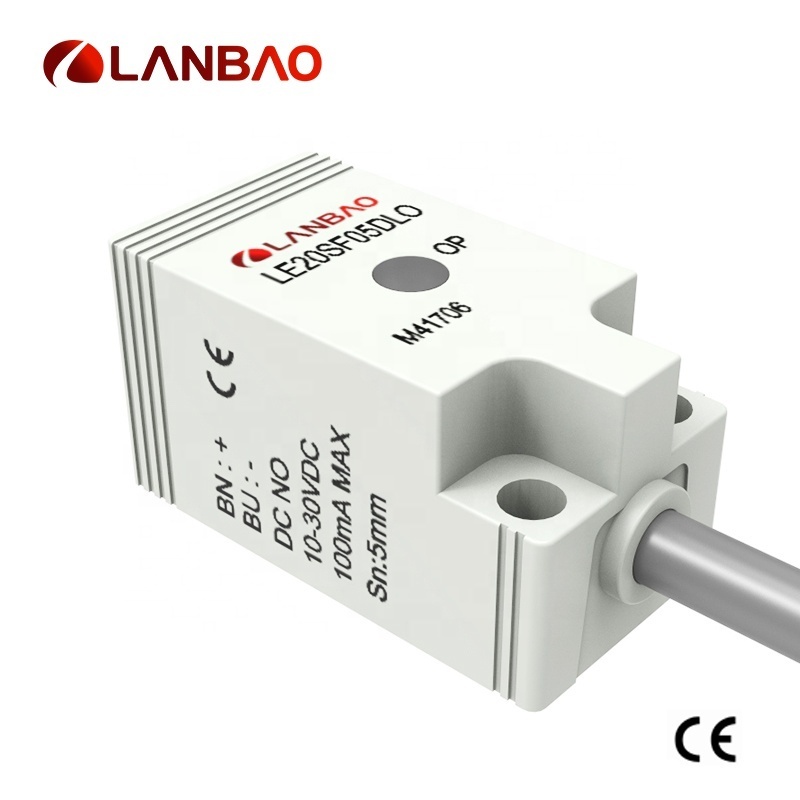 Lanbao Npn Nc Dc 10-30v 200ma 3-wire 8mm Detecting Distance Inductive Proximity Sensor Switch Detector