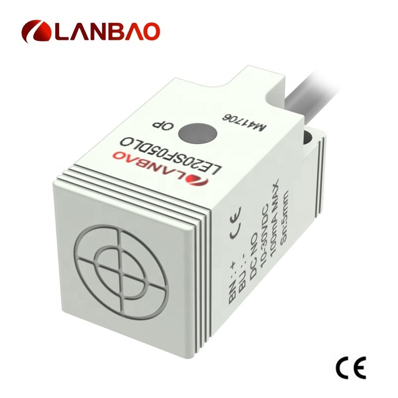 Lanbao Npn Nc Dc 10-30v 200ma 3-wire 8mm Detecting Distance Inductive Proximity Sensor Switch Detector